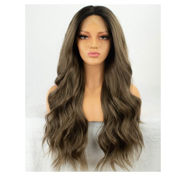 Lace Frontal Ash Light Brown Wave 22\